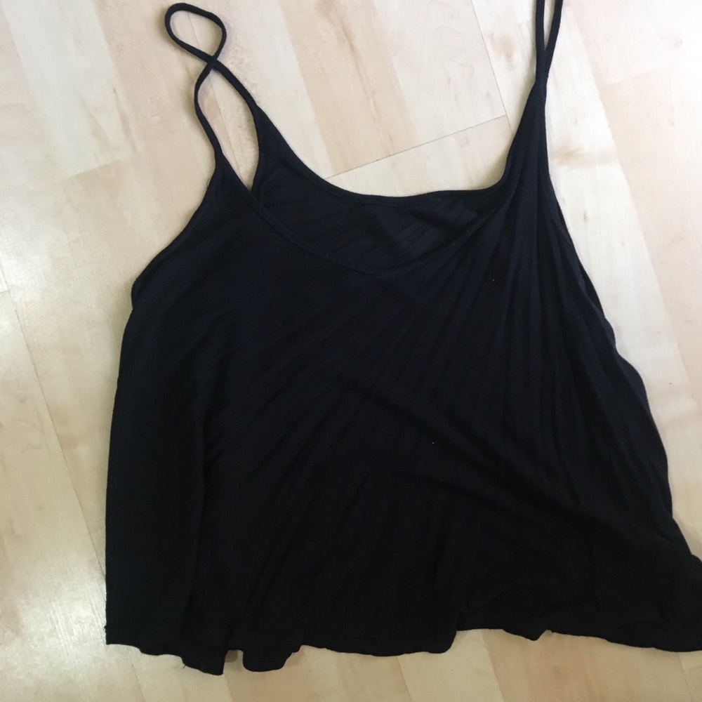Black cami. Slightly thick